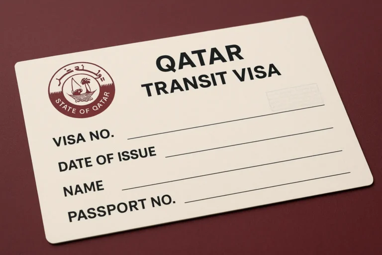 Apply for Qatar Transit Visa Online layover qatar airways